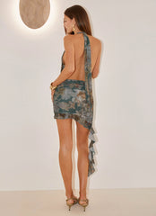 Samar Mini Dress - Vintage Blossom