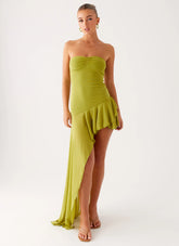 Reeva Mini Dress - Green