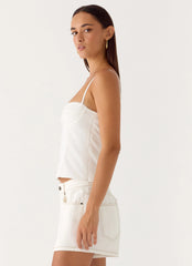 Samah Top - White