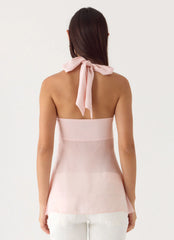 Flip It Embellished Top - Baby Pink