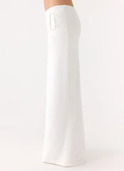 Rosanna Maxi Skirt - White