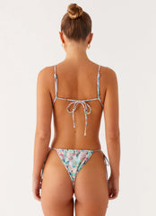 Miles Bead Bikini Bottoms - Santorini Floral