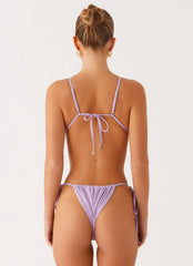 Calista Bikini Top - Lavender